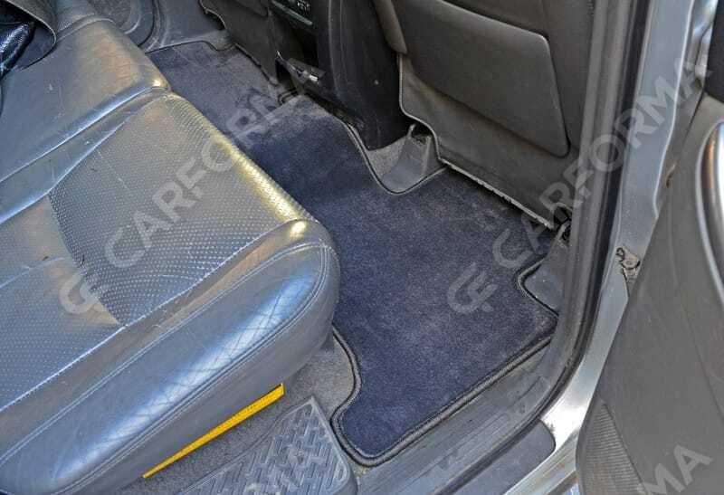 Ворсовые коврики на Toyota Land Cruiser Prado 120 2002&nbsp;-&nbsp;2009 в Тамбове
