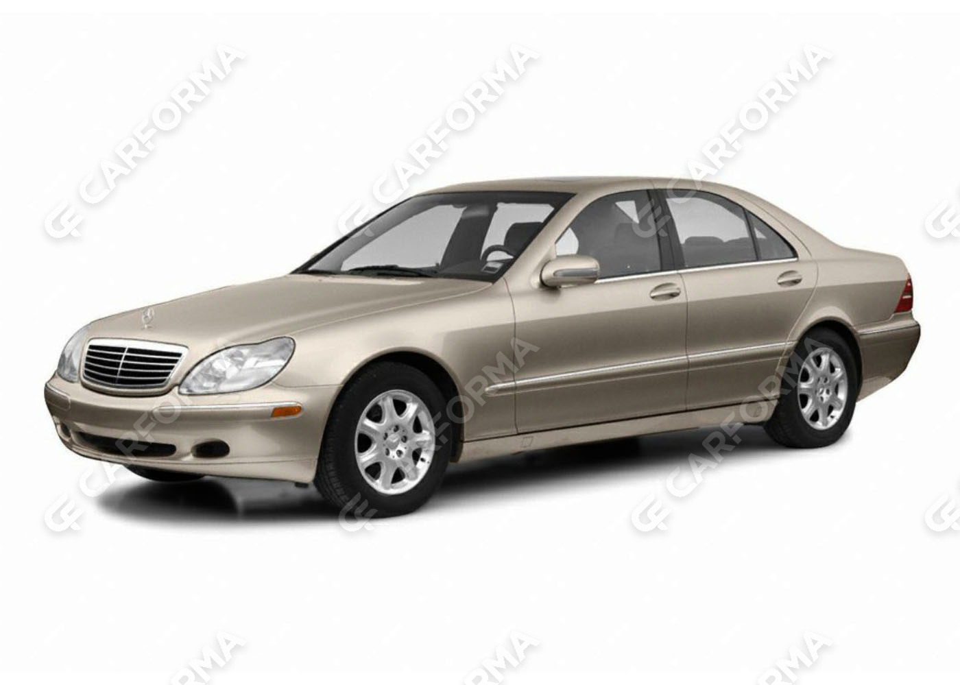 Ворсовые коврики на Mercedes S (W220) 1998&nbsp;-&nbsp;2005 в Тамбове