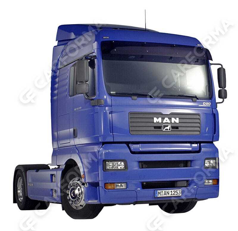 Ворсовые коврики на MAN TGA широкая кабина 2000&nbsp;-&nbsp;2020