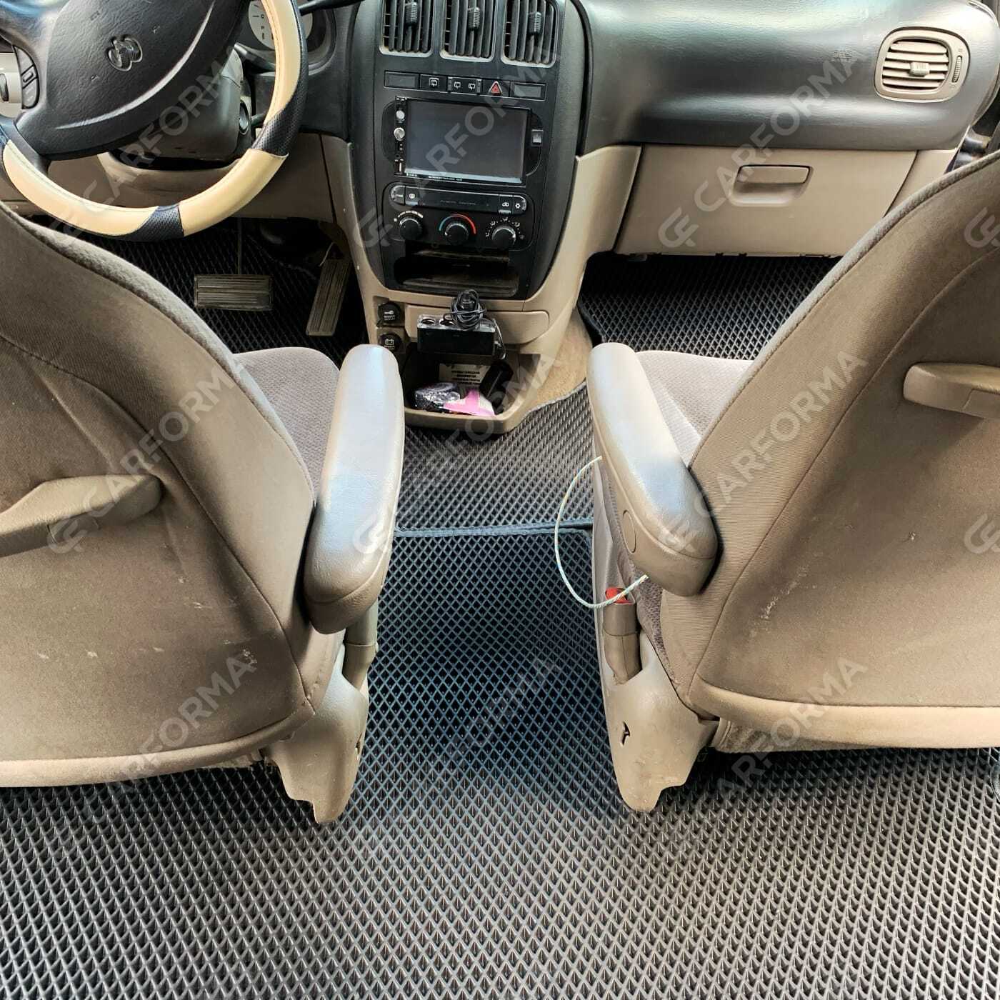 Ворсовые коврики на Dodge Caravan (RG) 2000&nbsp;-&nbsp;2007 в Тамбове