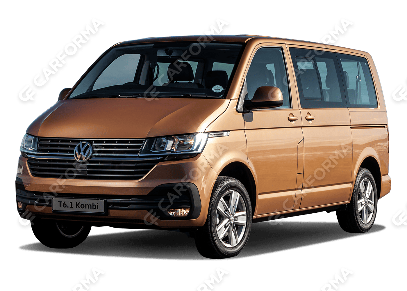Ворсовые коврики на Volkswagen Transporter (T6.1) 2019&nbsp;-&nbsp;2024