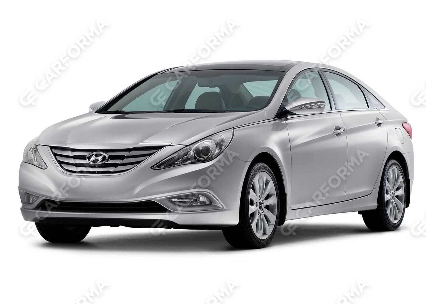 Ворсовые коврики на Hyundai Sonata 6 (YF) 2009&nbsp;-&nbsp;2014