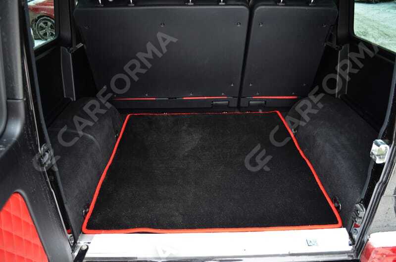 Ворсовые коврики на Mercedes G (W463) рестайлинг 2001&nbsp;-&nbsp;2018 в Тамбове