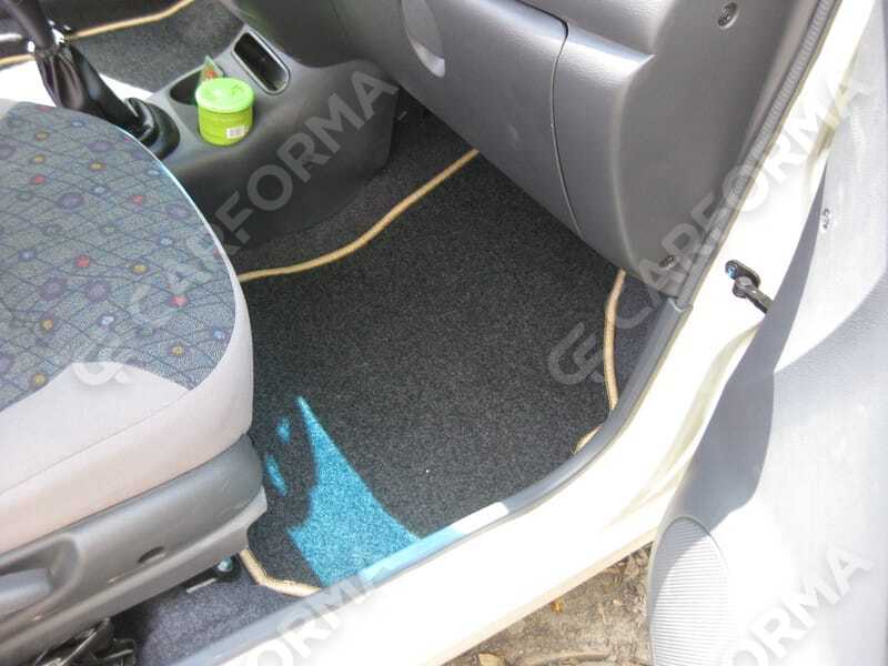 Ворсовые коврики на Chevrolet Spark I 1998&nbsp;-&nbsp;2018 в Тамбове