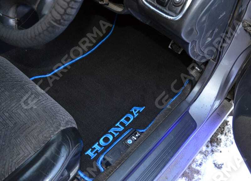 Ворсовые коврики на Honda Accord 6 1997&nbsp;-&nbsp;2002 в Тамбове