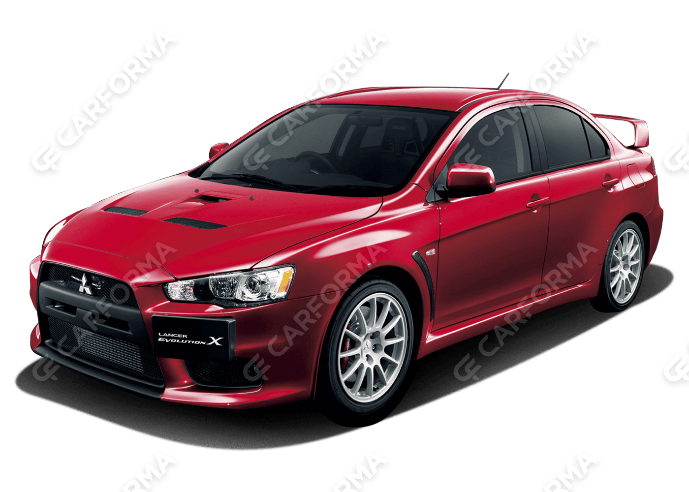 Коврики на Mitsubishi Lancer Evolution X 2007&nbsp;-&nbsp;2016
