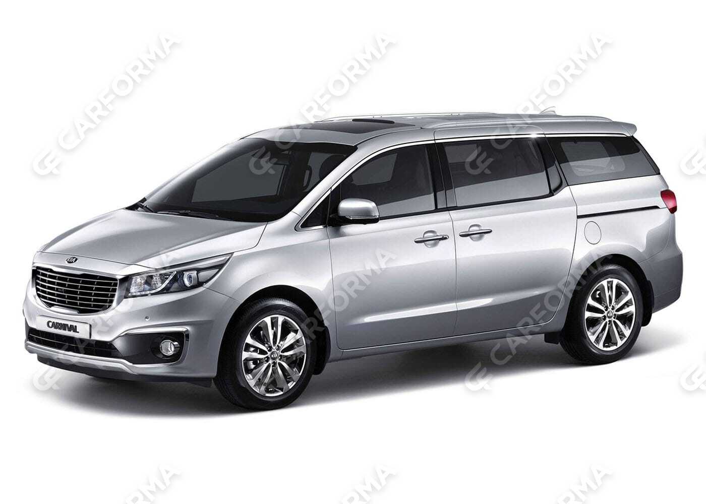 EVA коврики на KIA Carnival III 9 мест и 11 мест 2014&nbsp;-&nbsp;2021