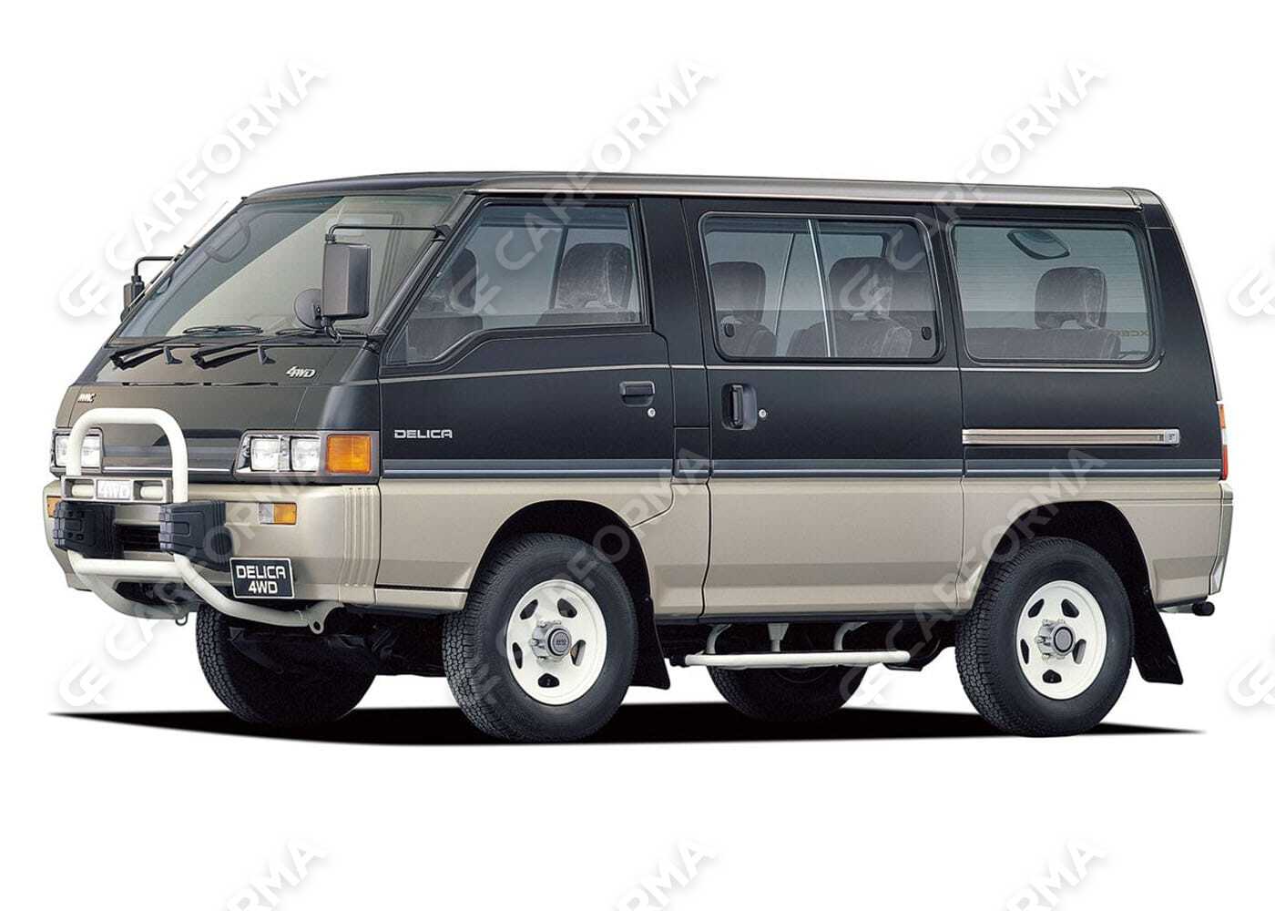Ворсовые коврики на Mitsubishi Delica 3 1986&nbsp;-&nbsp;1999