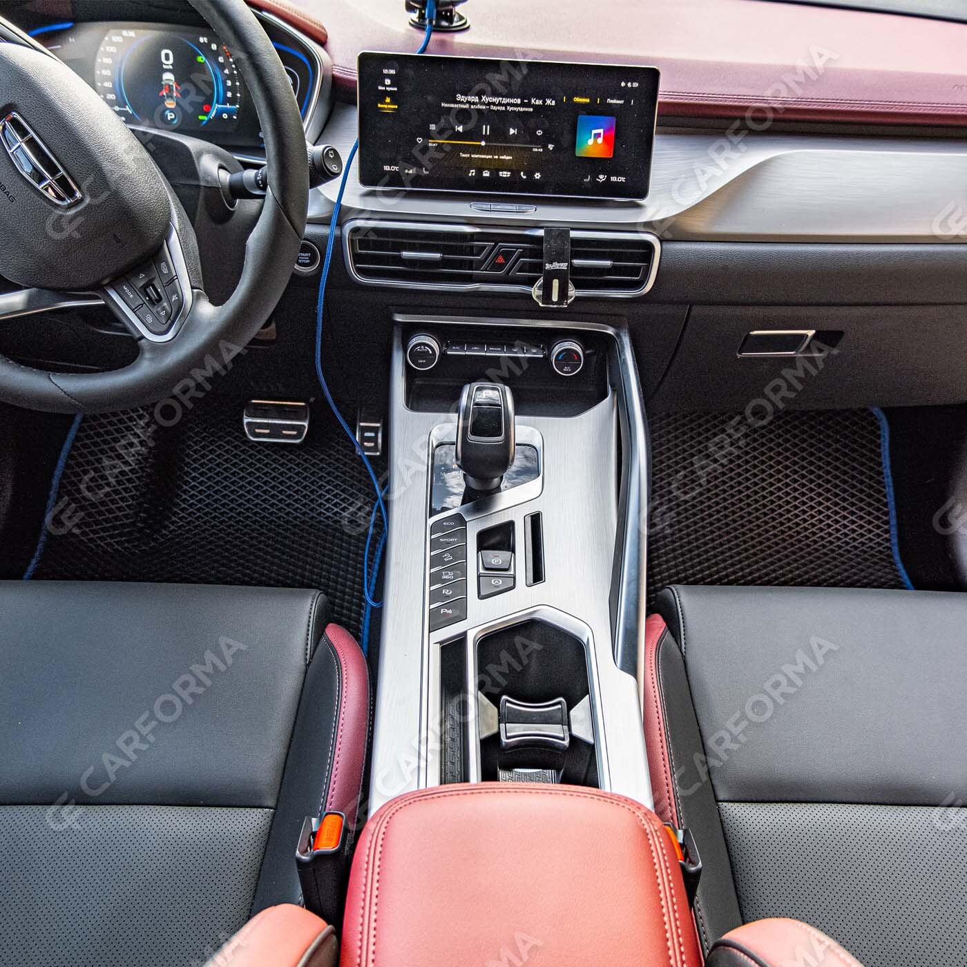 Ворсовые коврики на Geely Coolray 2018&nbsp;-&nbsp;2026 в Тамбове