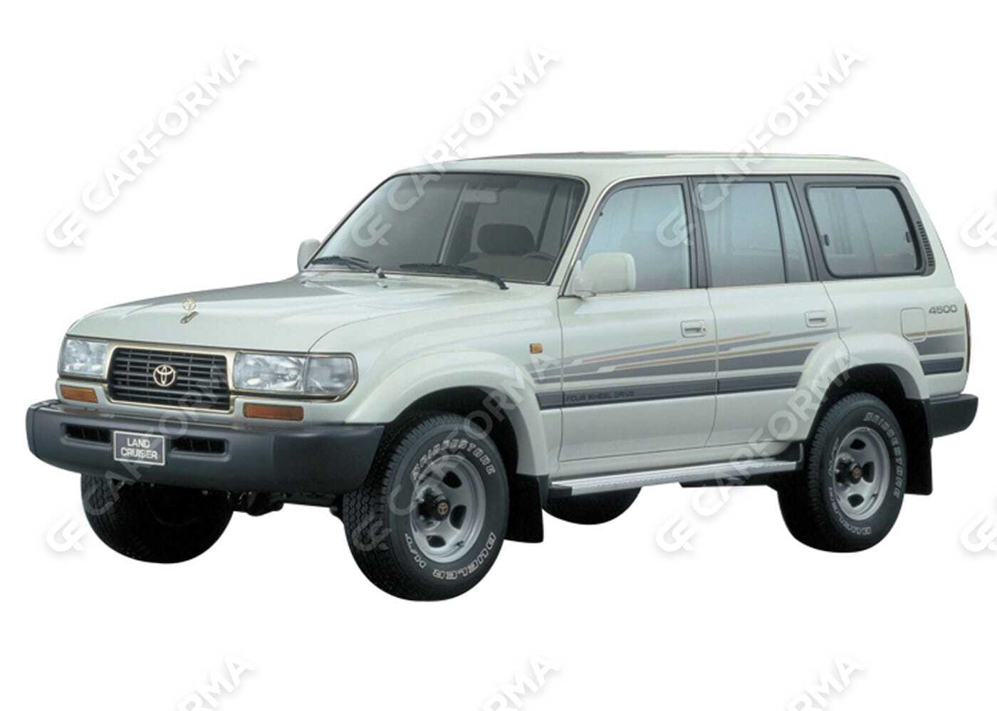 Ворсовые коврики на Toyota Land Cruiser 80 1990&nbsp;-&nbsp;1997