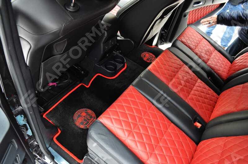 Ворсовые коврики на Mercedes G (W463) рестайлинг 2001&nbsp;-&nbsp;2018 в Тамбове