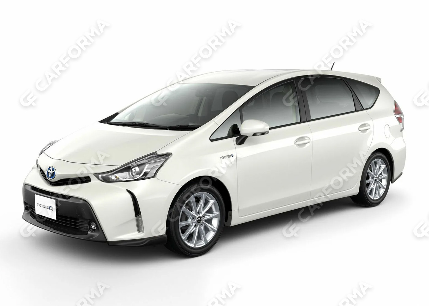 Ворсовые коврики на Toyota Prius Alpha 2011&nbsp;-&nbsp;2021 в Тамбове