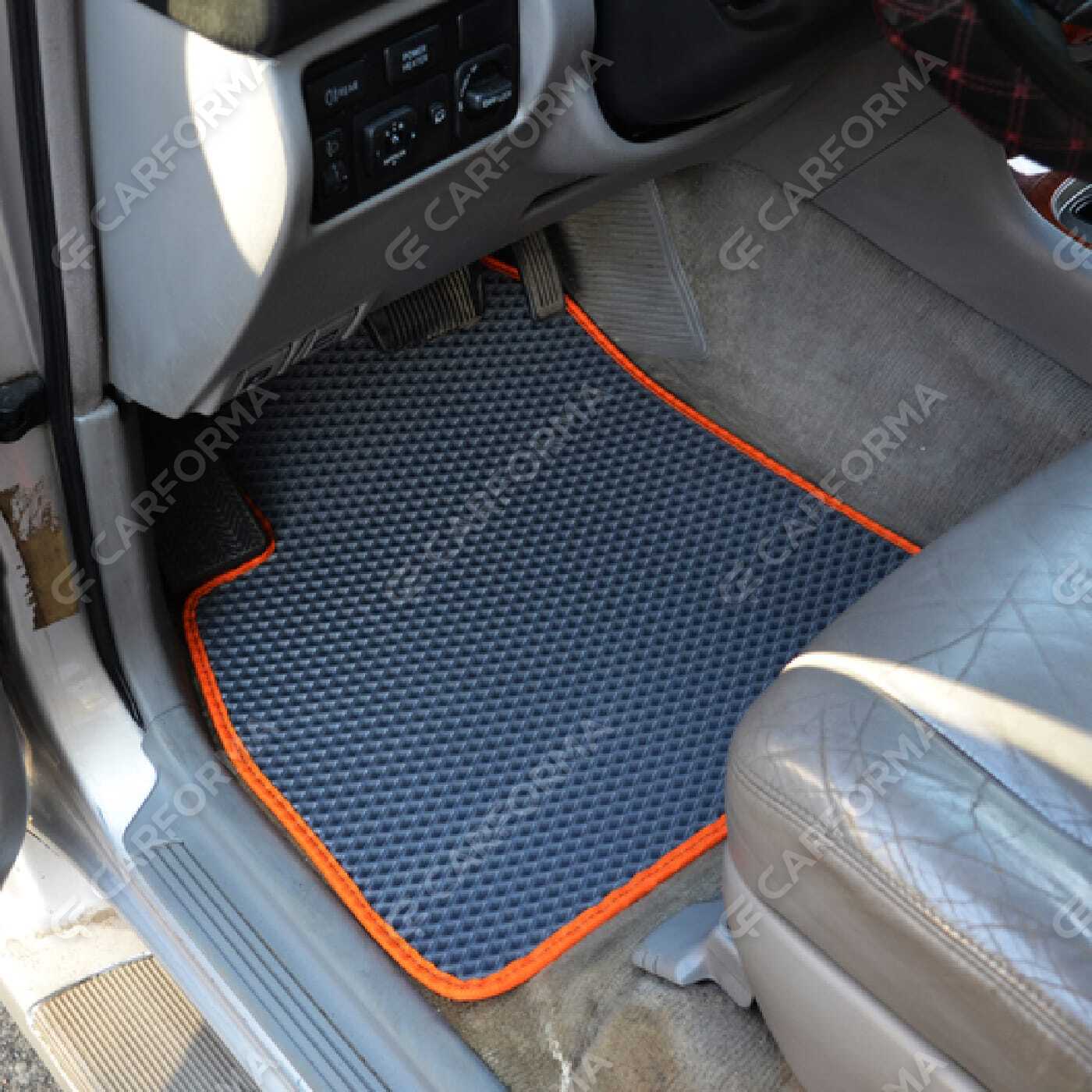 Ворсовые коврики на Toyota Land Cruiser 100 1998&nbsp;-&nbsp;2007 в Тамбове