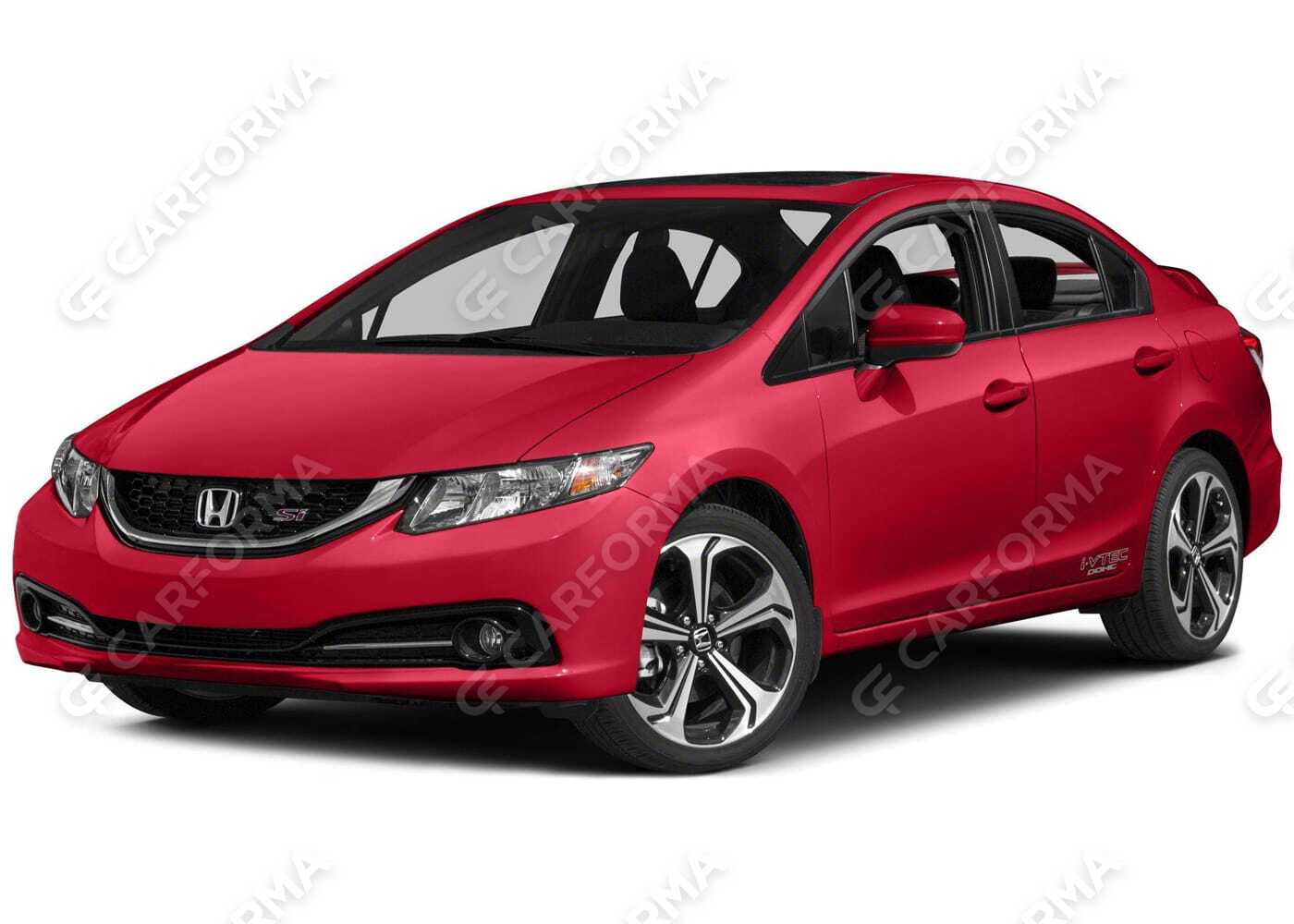 Ворсовые коврики на Honda Civic IX 4d 2012&nbsp;-&nbsp;2015