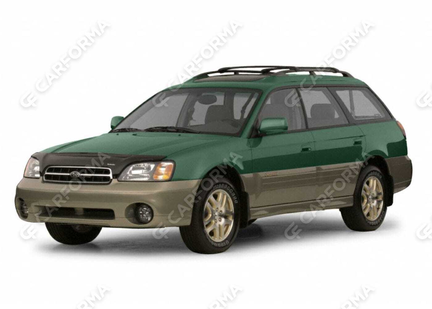 Ворсовые коврики на Subaru Outback II 1998&nbsp;-&nbsp;2003