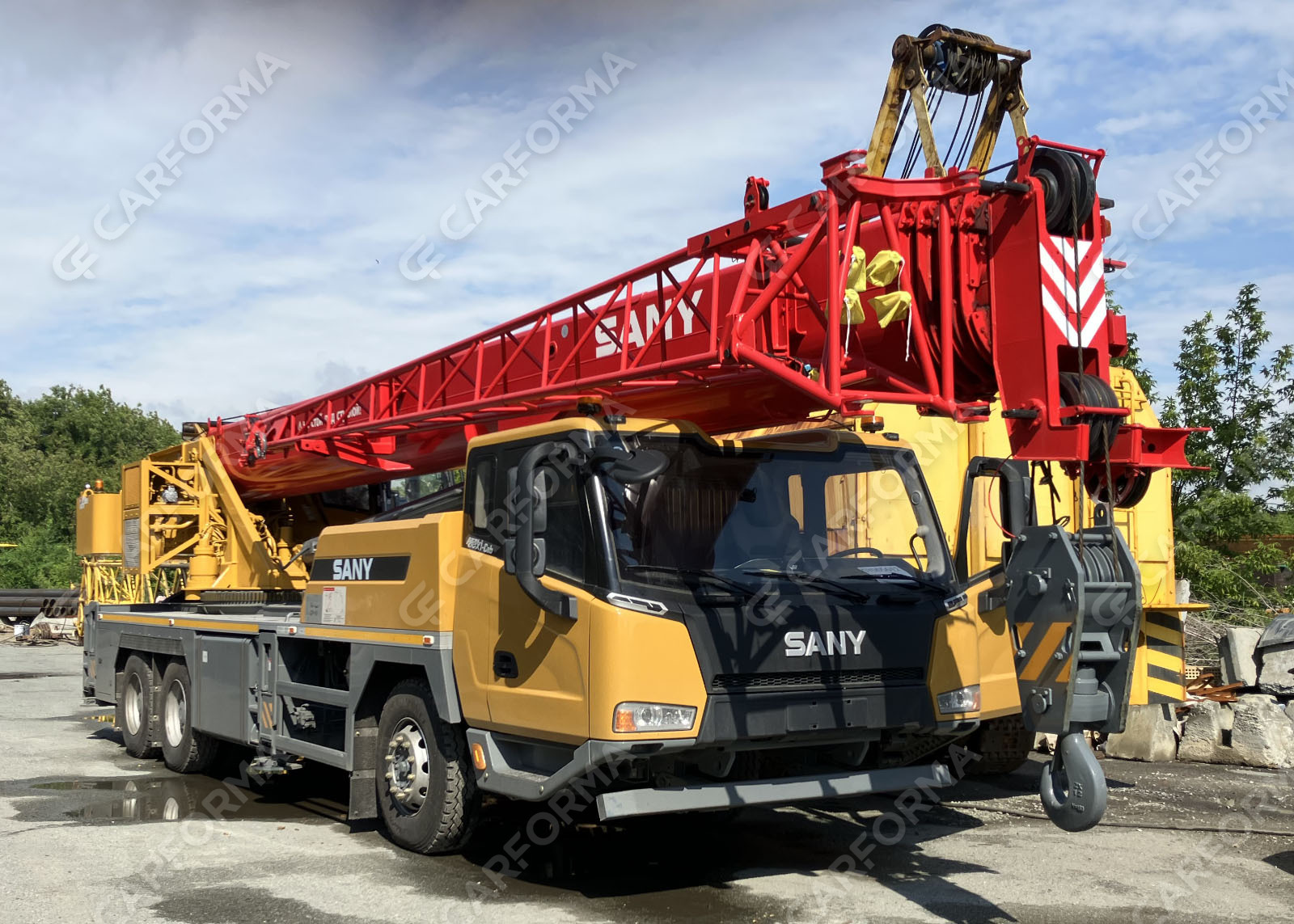 EVA коврики на Спецтехника Автокран STC300T5  в Тамбове