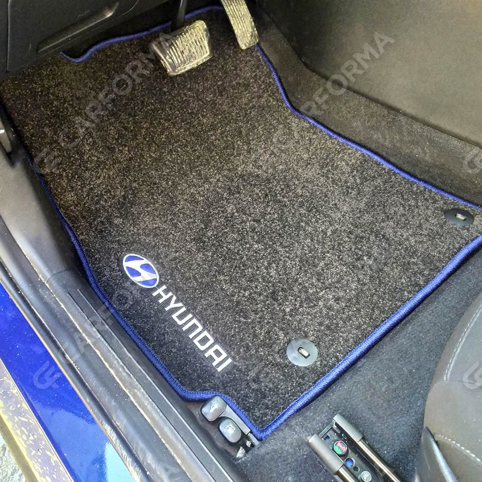 Ворсовые коврики на Hyundai Avante 7 (CN7) 2020&nbsp;-&nbsp;2026 в Тамбове