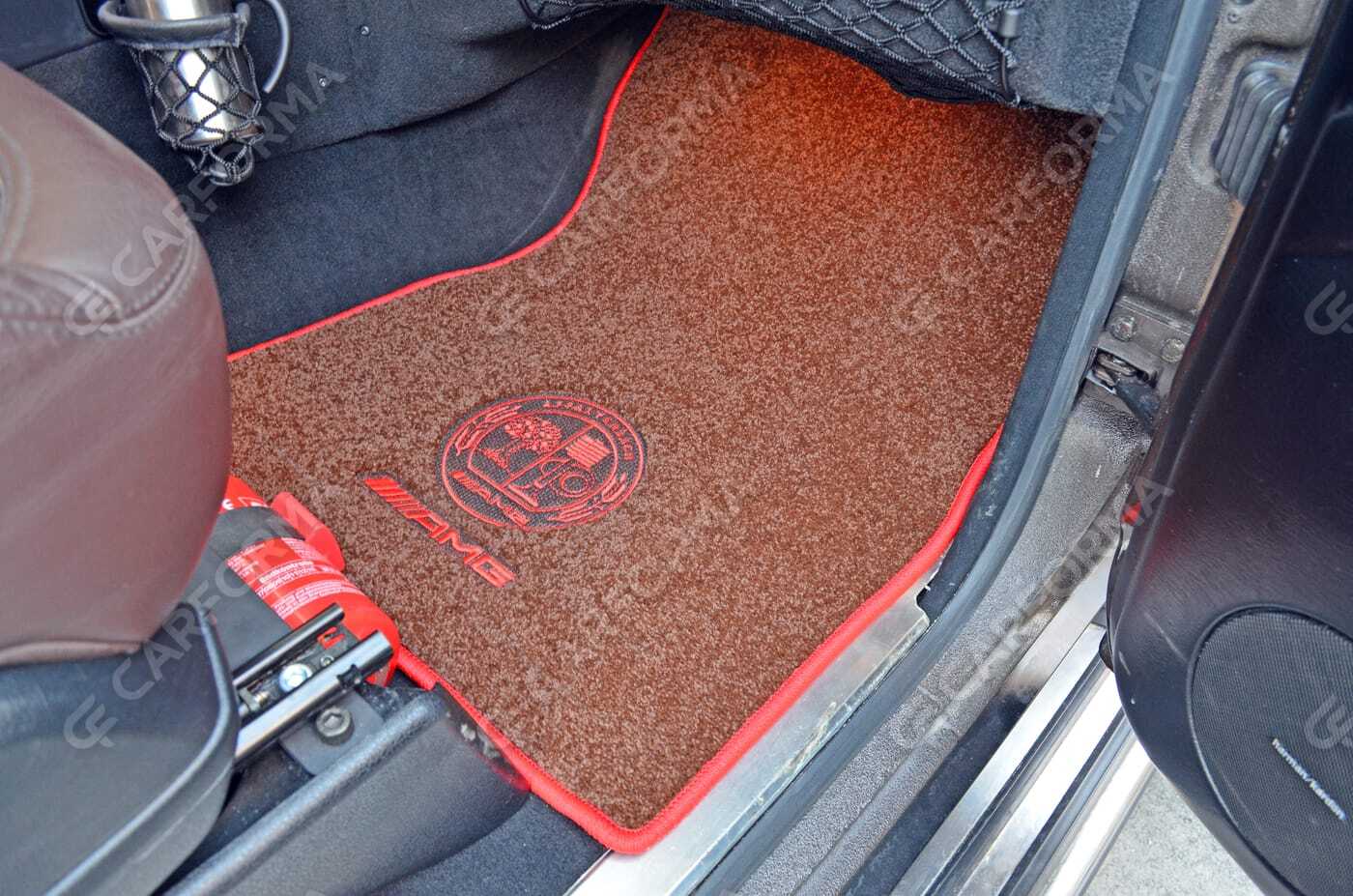 Ворсовые коврики на Mercedes G (W463) рестайлинг 2001&nbsp;-&nbsp;2018 в Тамбове