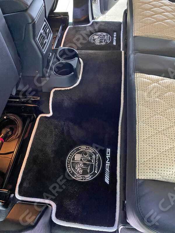 Ворсовые коврики на Mercedes G (W463) рестайлинг 2001&nbsp;-&nbsp;2018 в Тамбове