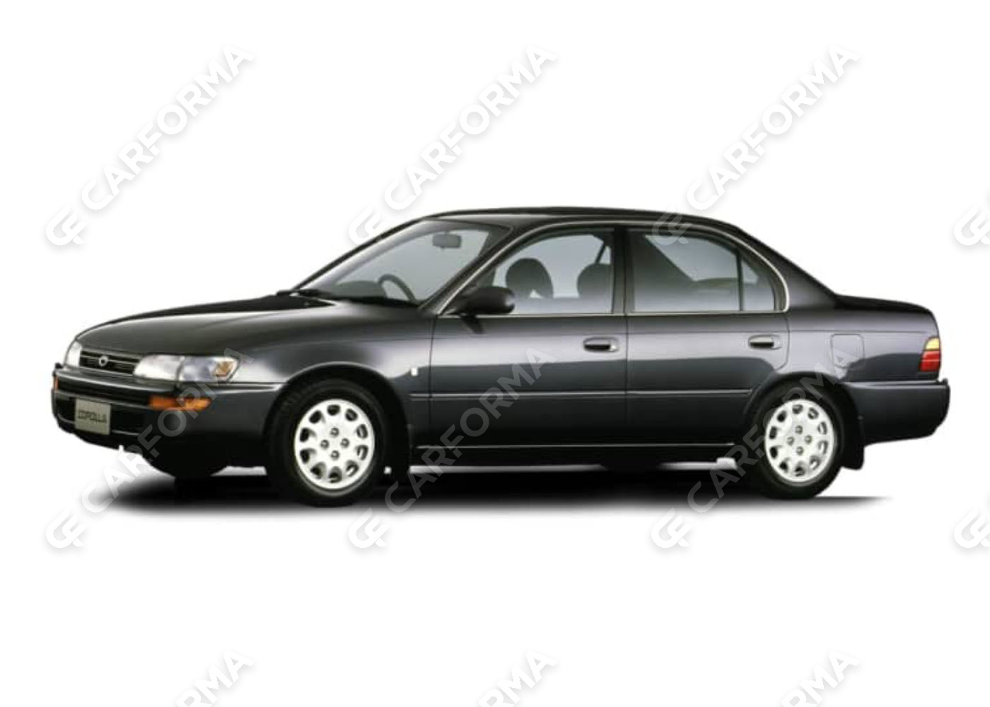 Ворсовые коврики на Toyota Corolla (E10) 1991&nbsp;-&nbsp;2002