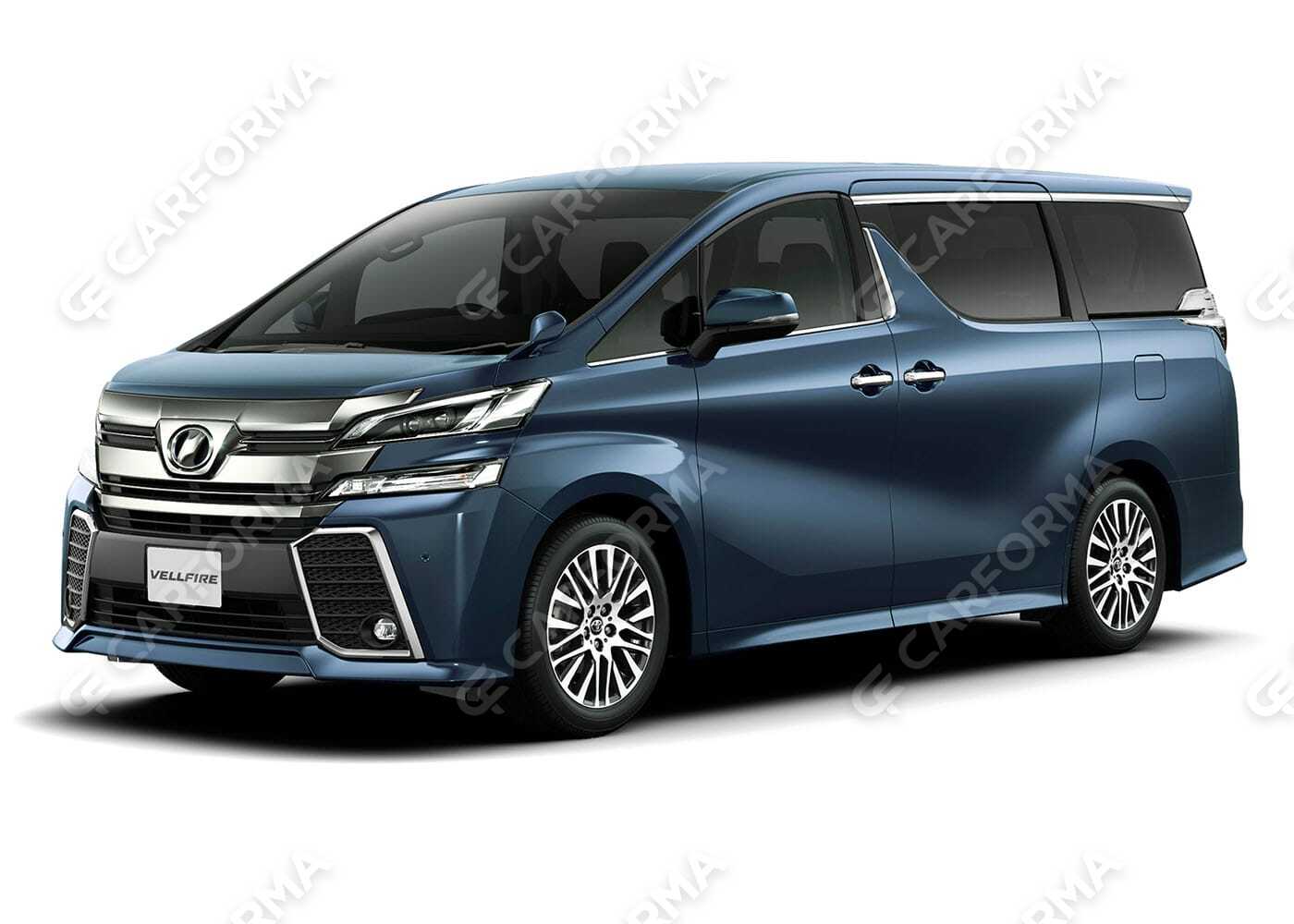 Ворсовые коврики на Toyota Vellfire (H30) 2015&nbsp;-&nbsp;2023