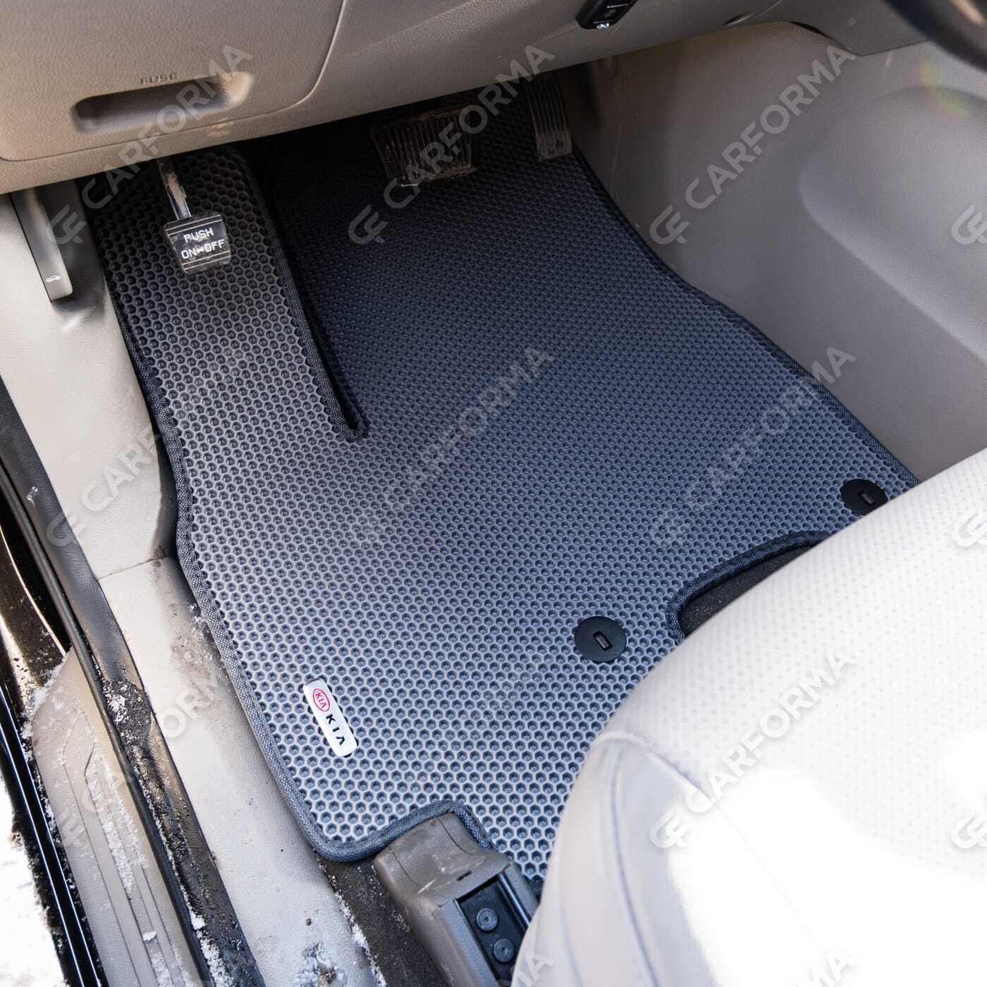 EVA коврики на KIA Carnival III 9 мест и 11 мест 2014&nbsp;-&nbsp;2021 в Тамбове