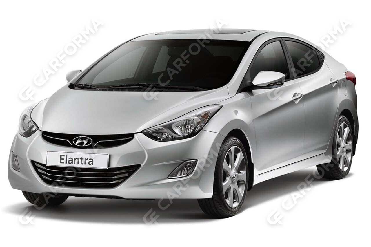 Ворсовые коврики на Hyundai Avante 5 (MD) 2010&nbsp;-&nbsp;2016