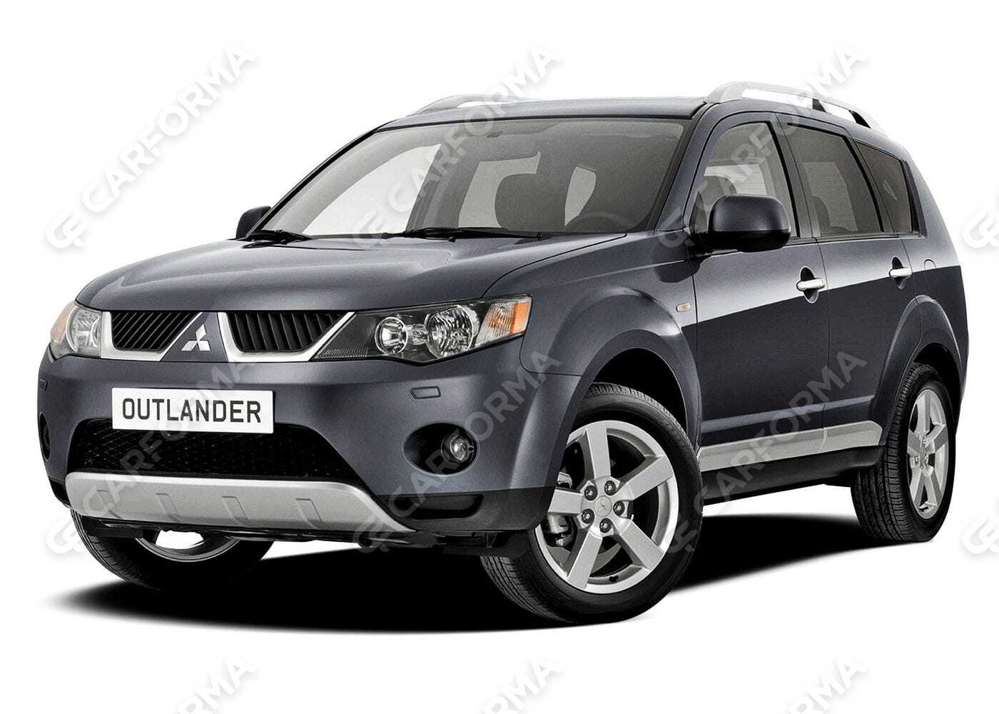 Ворсовые коврики на Mitsubishi Outlander XL 2005&nbsp;-&nbsp;2013
