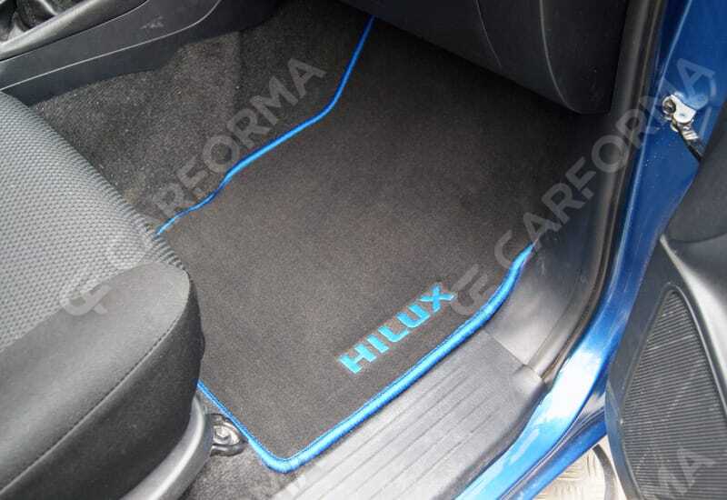 Ворсовые коврики на Toyota Hilux VII 2008&nbsp;-&nbsp;2015 в Тамбове