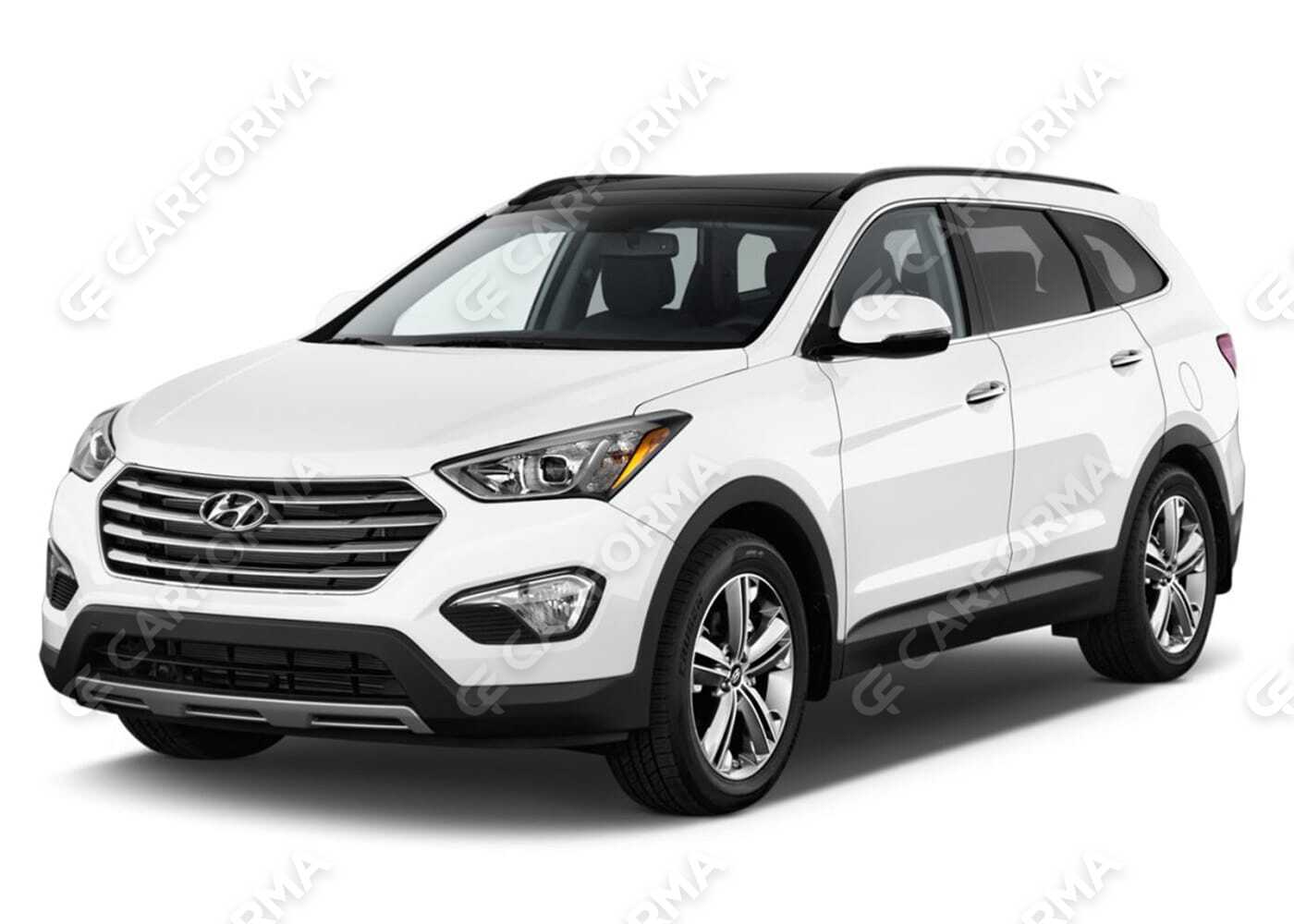 Ворсовые коврики на Hyundai Santa Fe III 2012&nbsp;-&nbsp;2019 в Тамбове