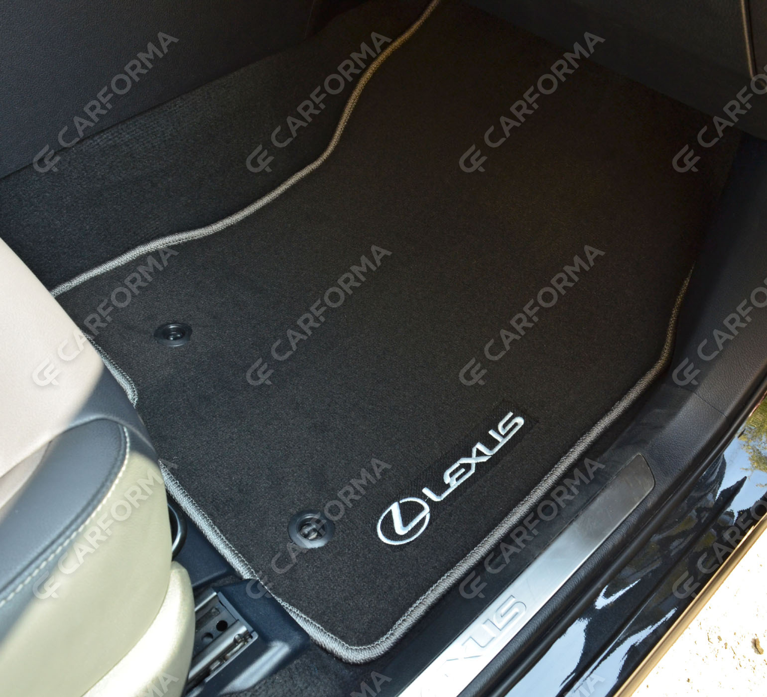 Ворсовые коврики на Lexus NX I 2014&nbsp;-&nbsp;2021 в Тамбове