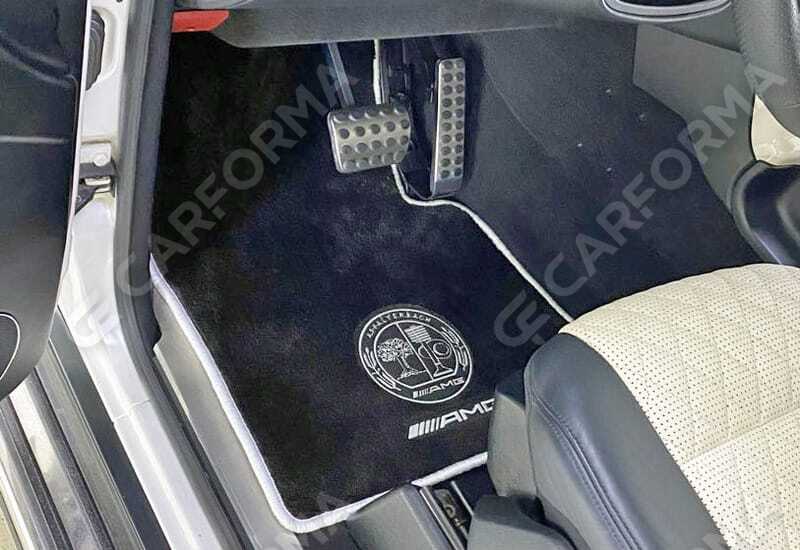 Ворсовые коврики на Mercedes G (W463) рестайлинг 2001&nbsp;-&nbsp;2018 в Тамбове