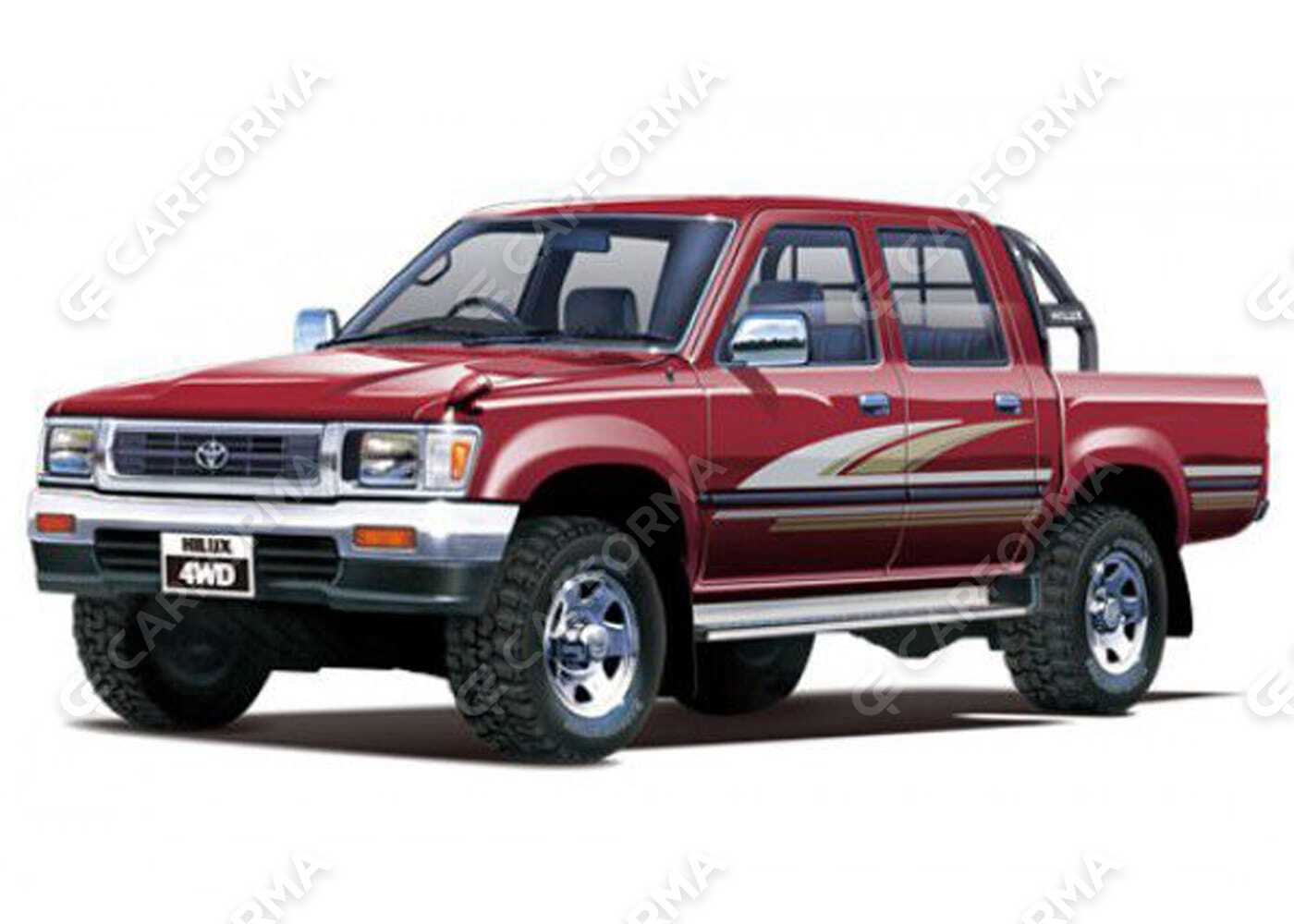 Ворсовые коврики на Toyota Hilux V 1988&nbsp;-&nbsp;1997 в Тамбове