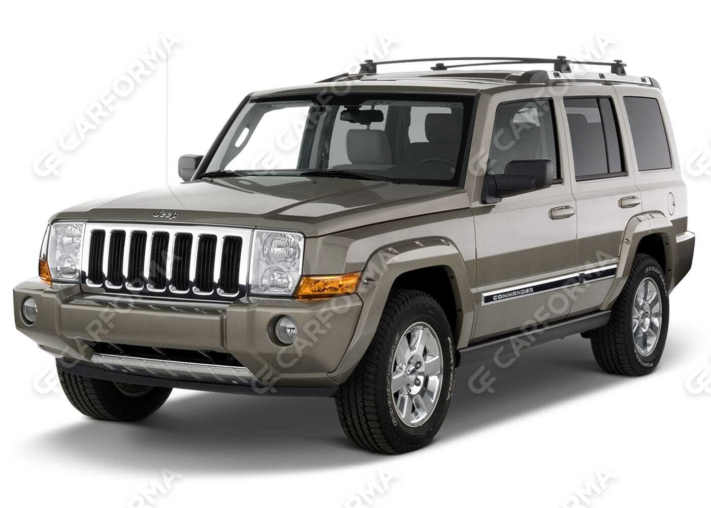 Ворсовые коврики на Jeep Commander (XK) 2005&nbsp;-&nbsp;2010