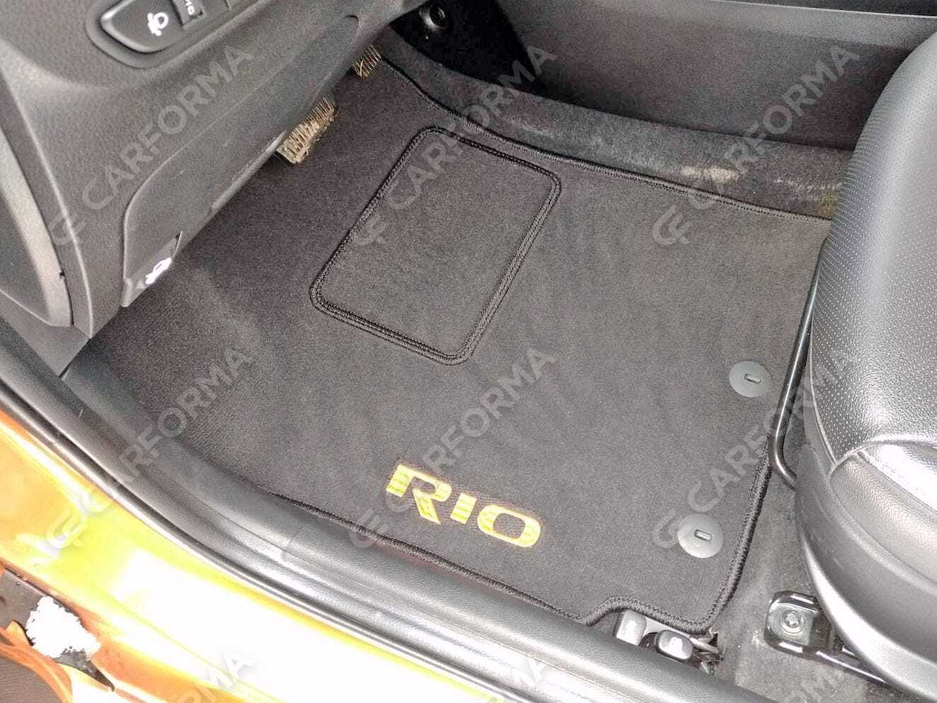 Ворсовые коврики на Solaris KRX 2024&nbsp;-&nbsp;2026 в Тамбове