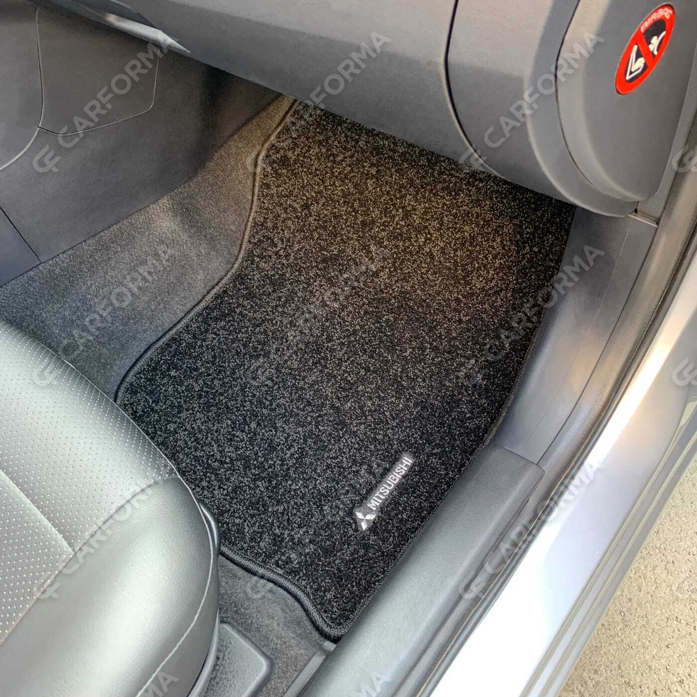 Ворсовые коврики на Mitsubishi Lancer X 2007&nbsp;-&nbsp;2017 в Тамбове