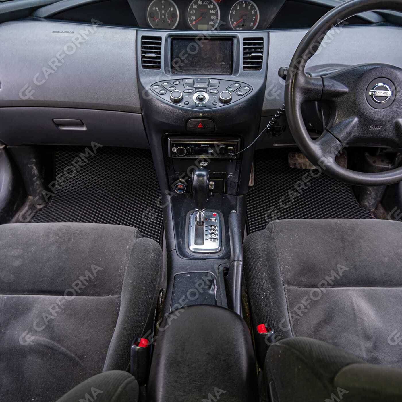 Ворсовые коврики на Nissan Primera (P12) 2001&nbsp;-&nbsp;2008 в Тамбове