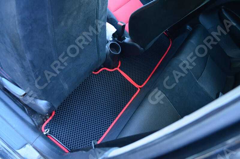 Ворсовые коврики на Honda Civic VII 3d 2001&nbsp;-&nbsp;2006 в Тамбове
