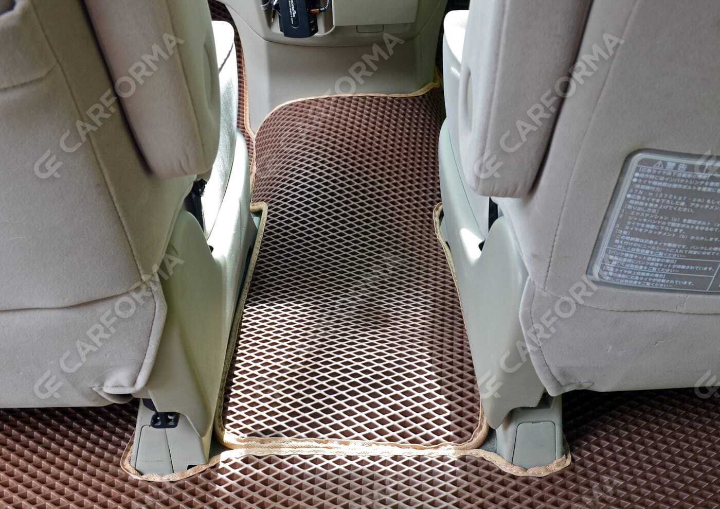 Ворсовые коврики на Toyota Estima III 2006&nbsp;-&nbsp;2019 в Тамбове