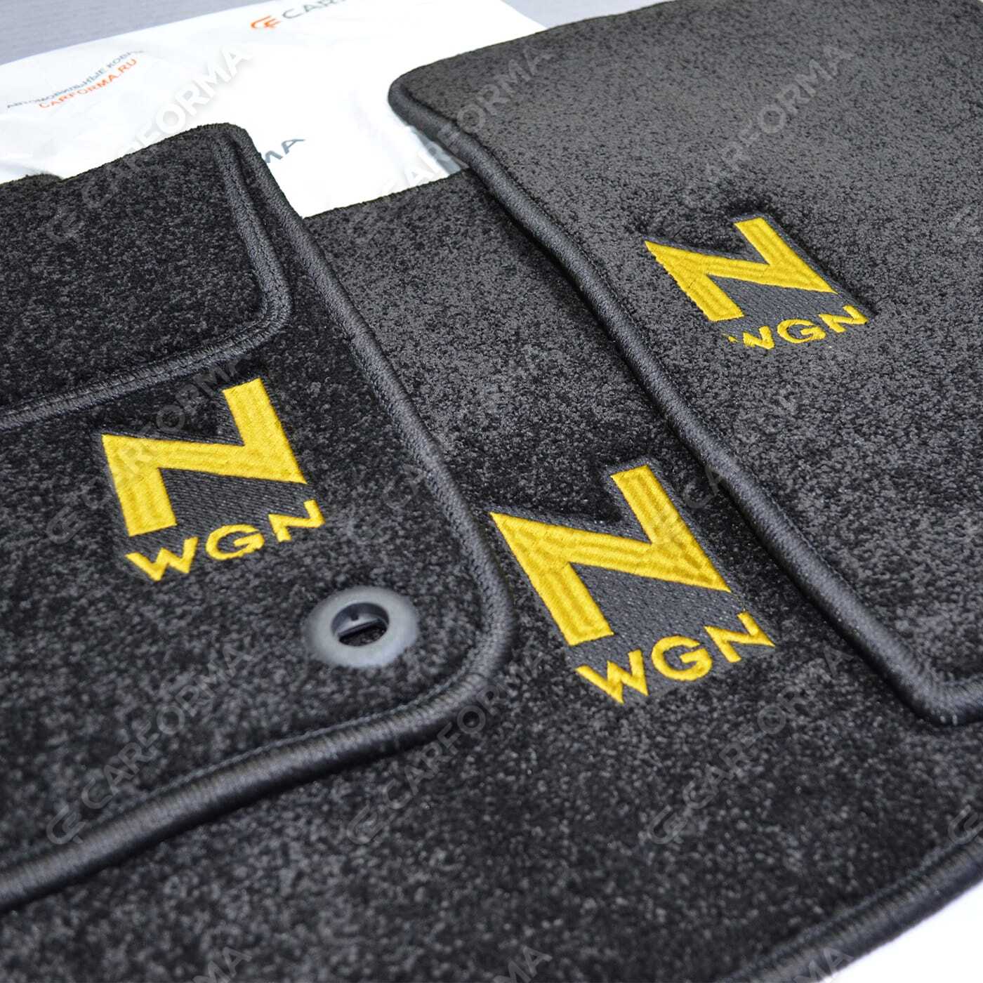 Ворсовые коврики на Honda N-WGN II 2019&nbsp;-&nbsp;2026 в Тамбове