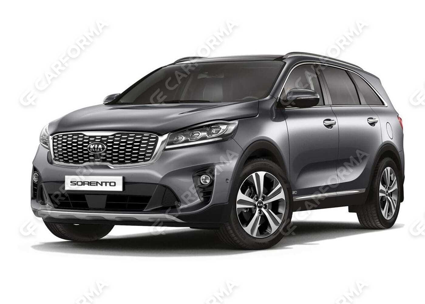 Ворсовые коврики на KIA Sorento III Prime 2015&nbsp;-&nbsp;2020