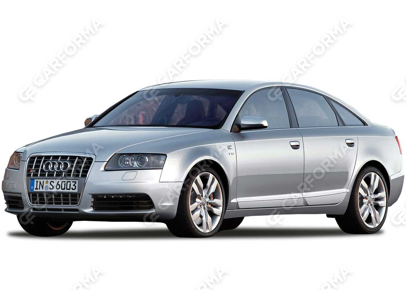 Ворсовые коврики на Audi S6 (C6) 2006&nbsp;-&nbsp;2011