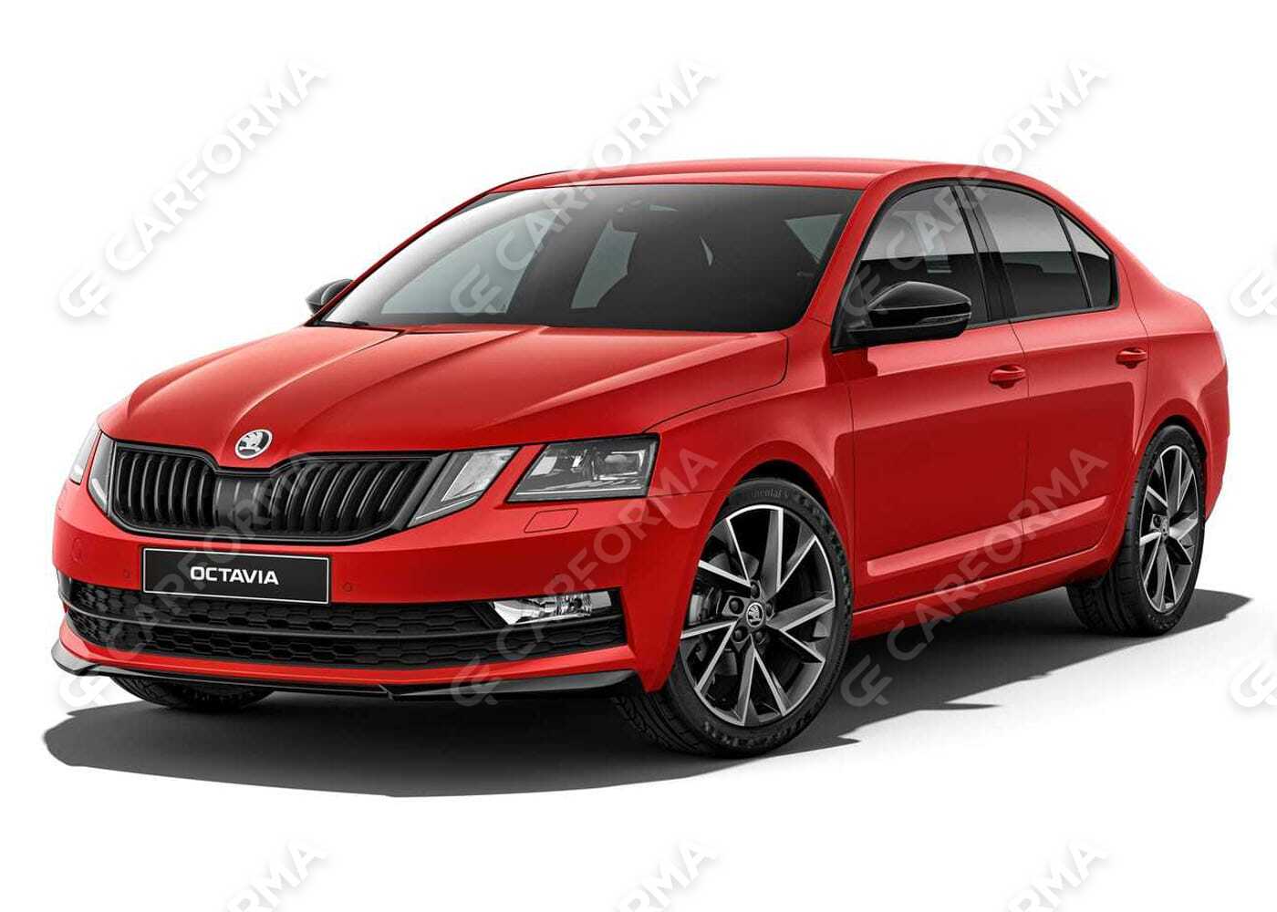 Ворсовые коврики на Skoda Octavia A7 2013&nbsp;-&nbsp;2020