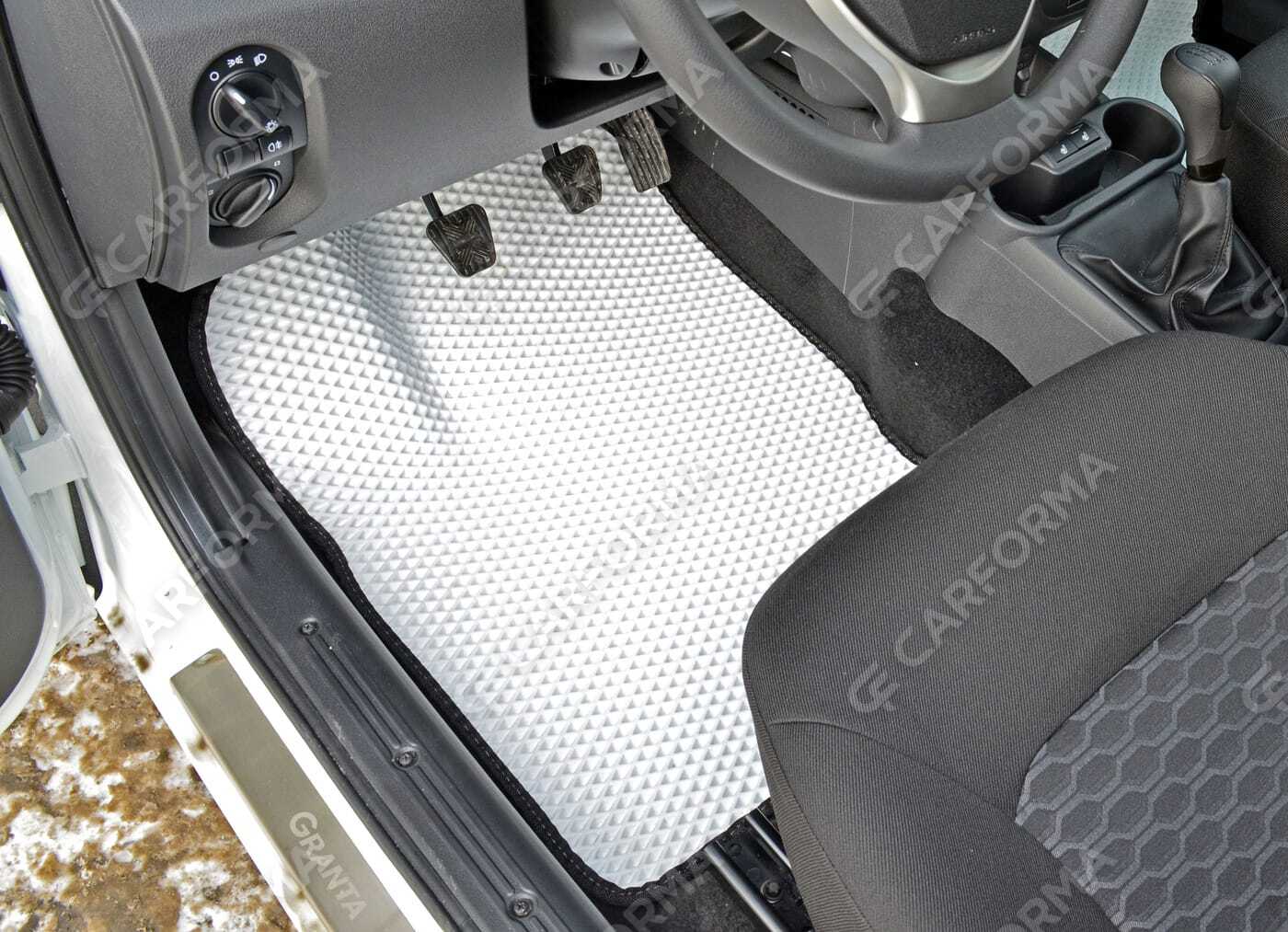 Ворсовые коврики на Lada (ВАЗ) Kalina 2004&nbsp;-&nbsp;2018 в Тамбове