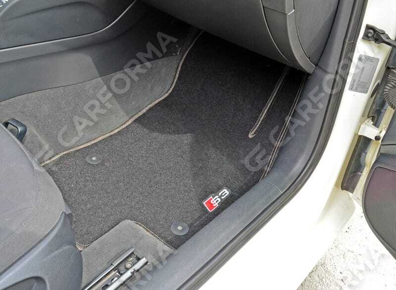 Ворсовые коврики на Audi A3 (8V) 2013&nbsp;-&nbsp;2021 в Тамбове