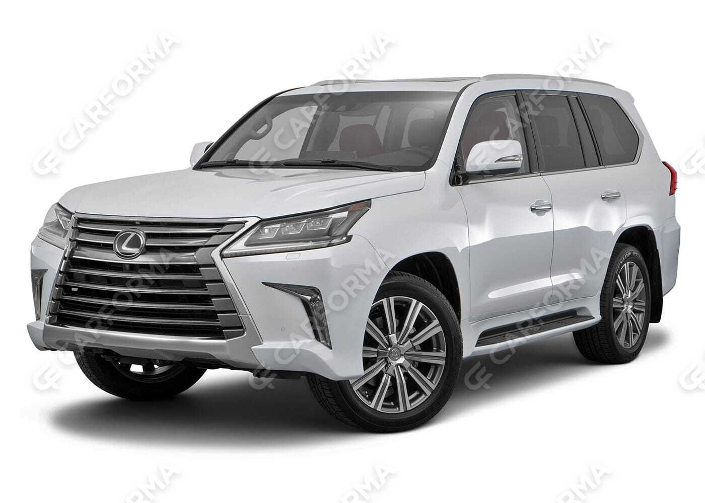 Ворсовые коврики на Lexus LX 570 и LX450d 2007&nbsp;-&nbsp;2023