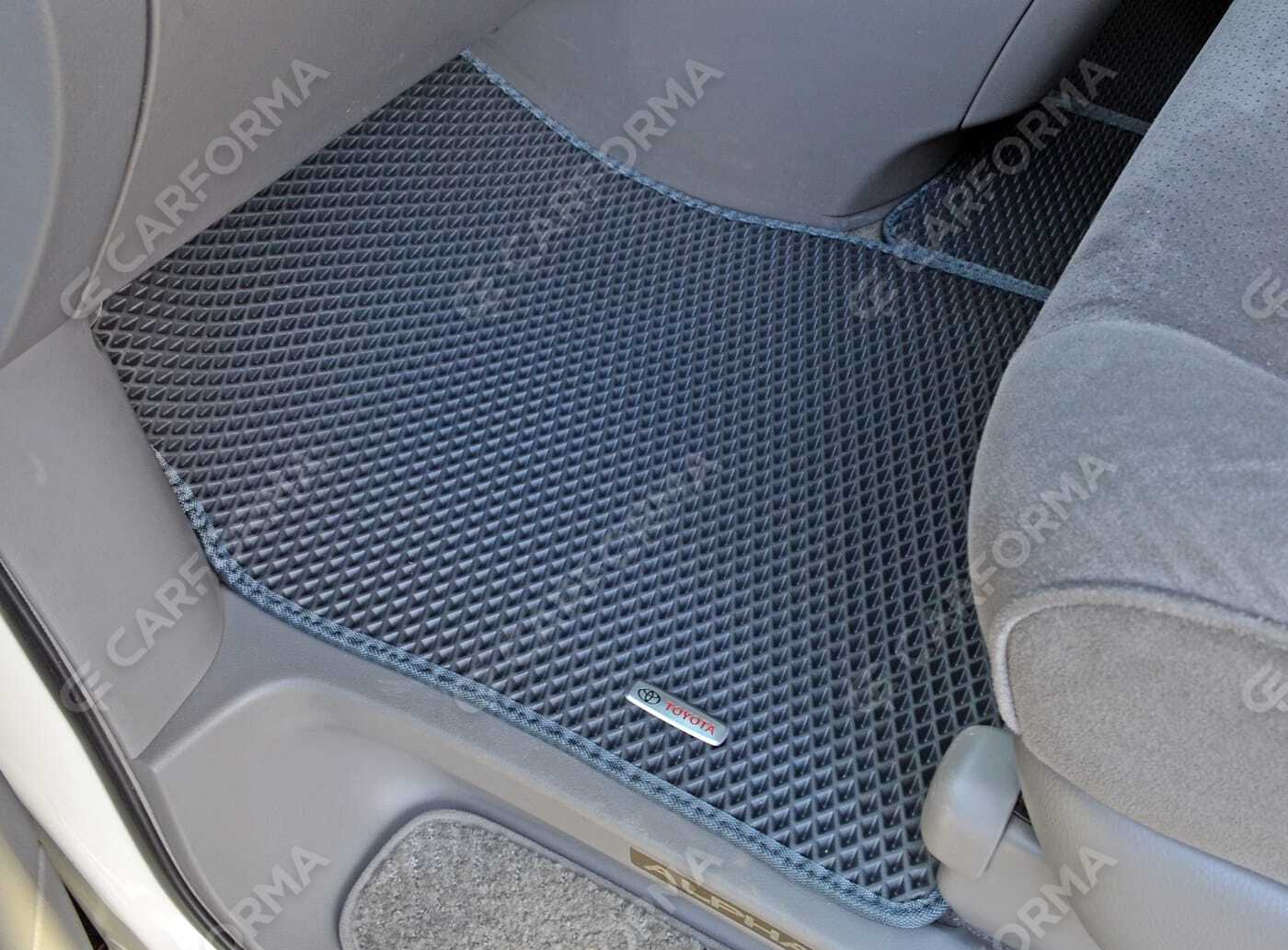 Ворсовые коврики на Toyota Alphard (H10) 2002&nbsp;-&nbsp;2008 в Тамбове