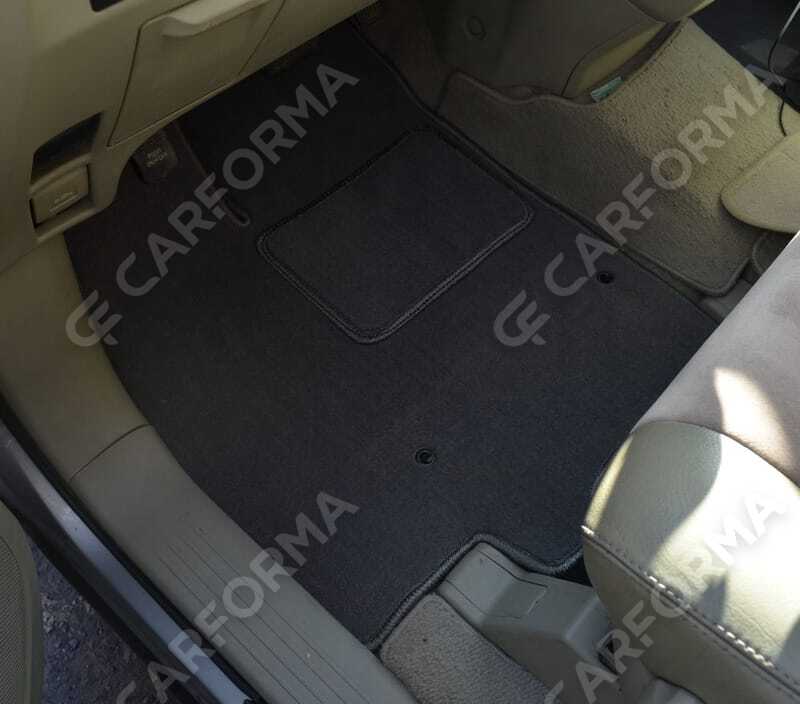 Ворсовые коврики на Toyota Previa (XR30, XR40) 2000&nbsp;-&nbsp;2007 в Тамбове