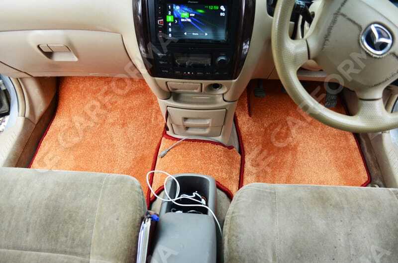 Ворсовые коврики на Mazda Premacy I 1999&nbsp;-&nbsp;2005 в Тамбове