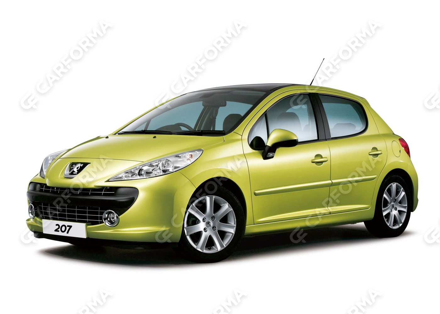 Ворсовые коврики на Peugeot 207 2006&nbsp;-&nbsp;2012 в Тамбове